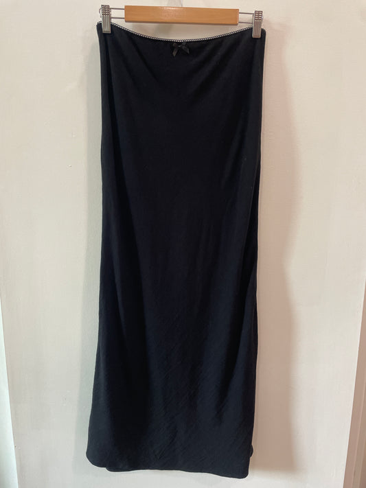 Urban Renewal Black Maxi Skirt
