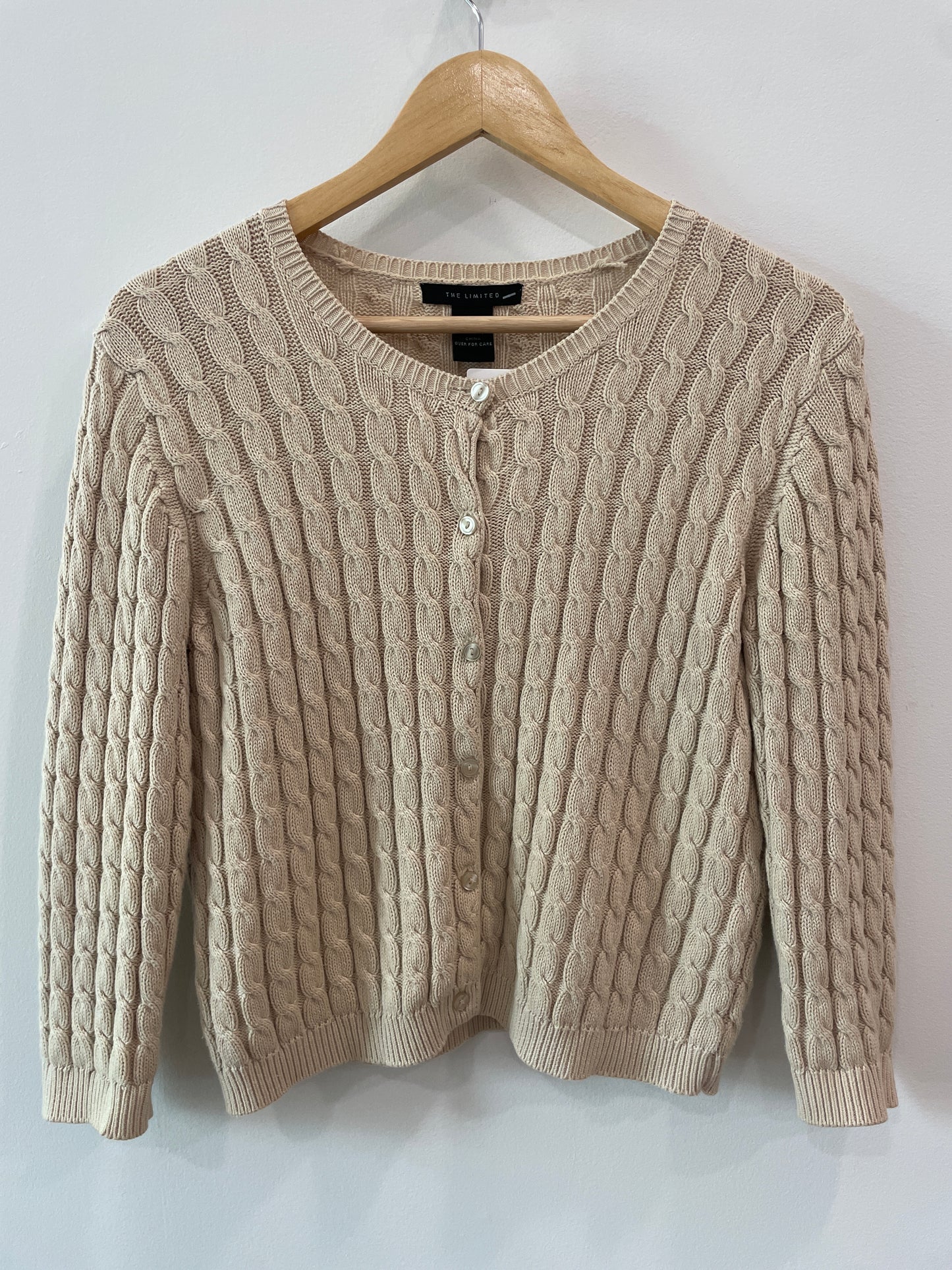 The Limited Beige Cardigan