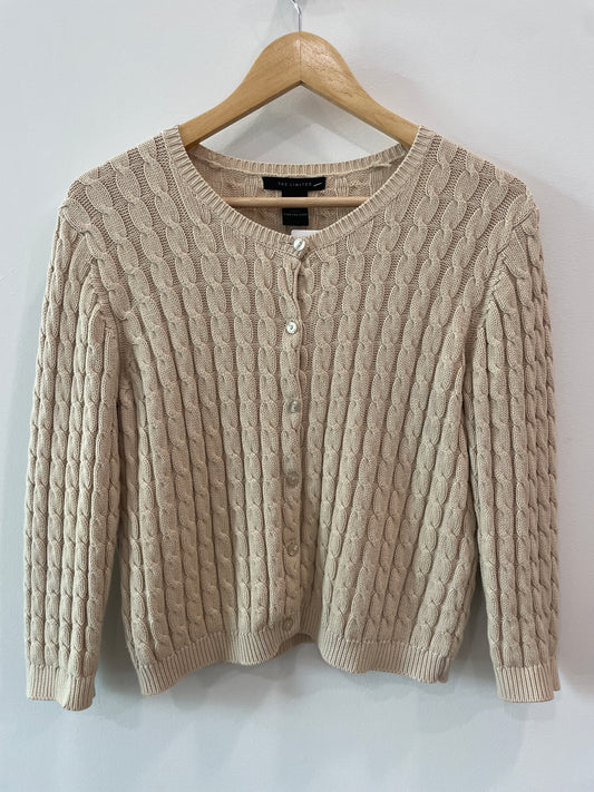 The Limited Beige Cardigan