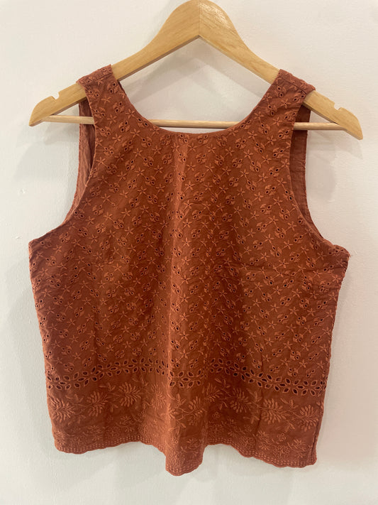 Loft Rust Eyelet Tank