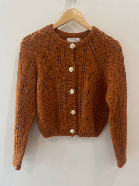 Oak + Fort Brown Cardigan