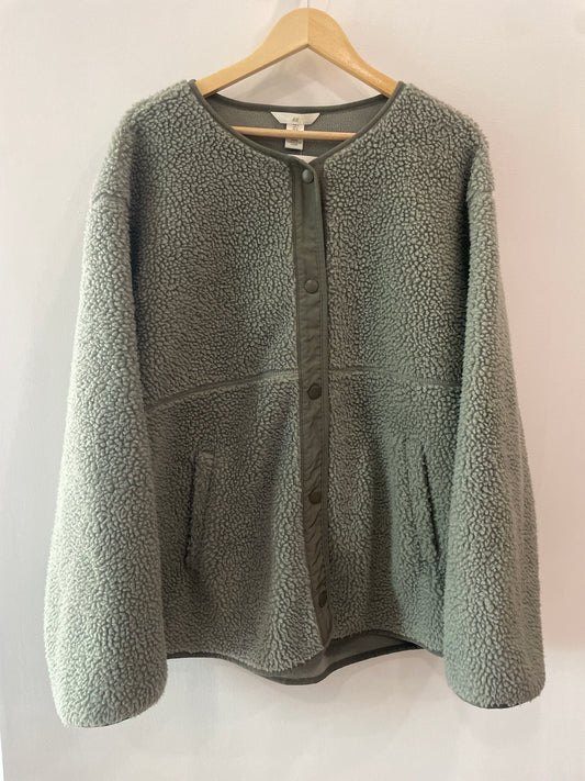H&M Fleece Snap Up Jacket