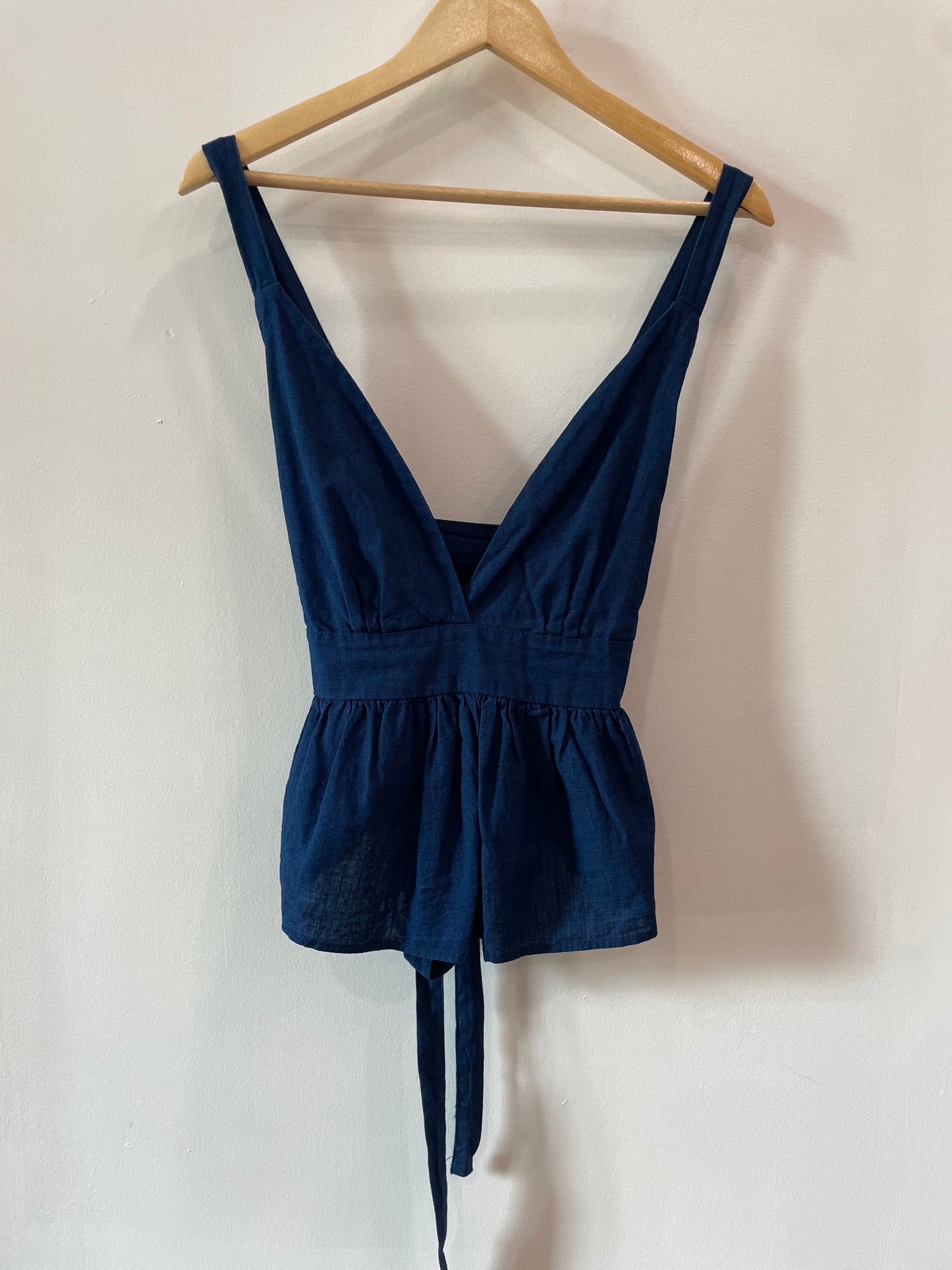 Free People Blue Tank