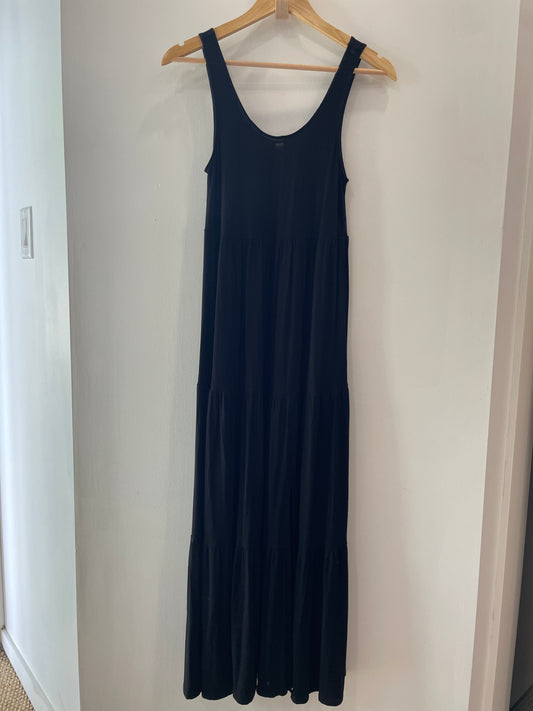 gentle fawn tiered midi dress