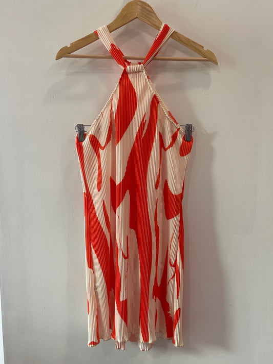 Plisse Mini Dress