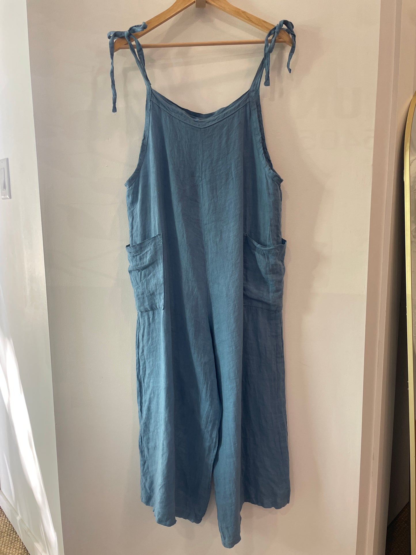 Meo Meli Italian Linen Jumpsuit