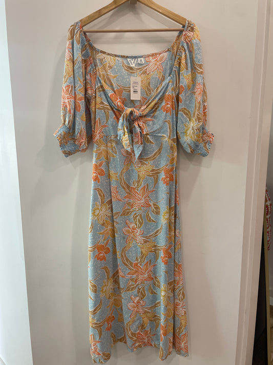 Roxy Floral Midi Dress
