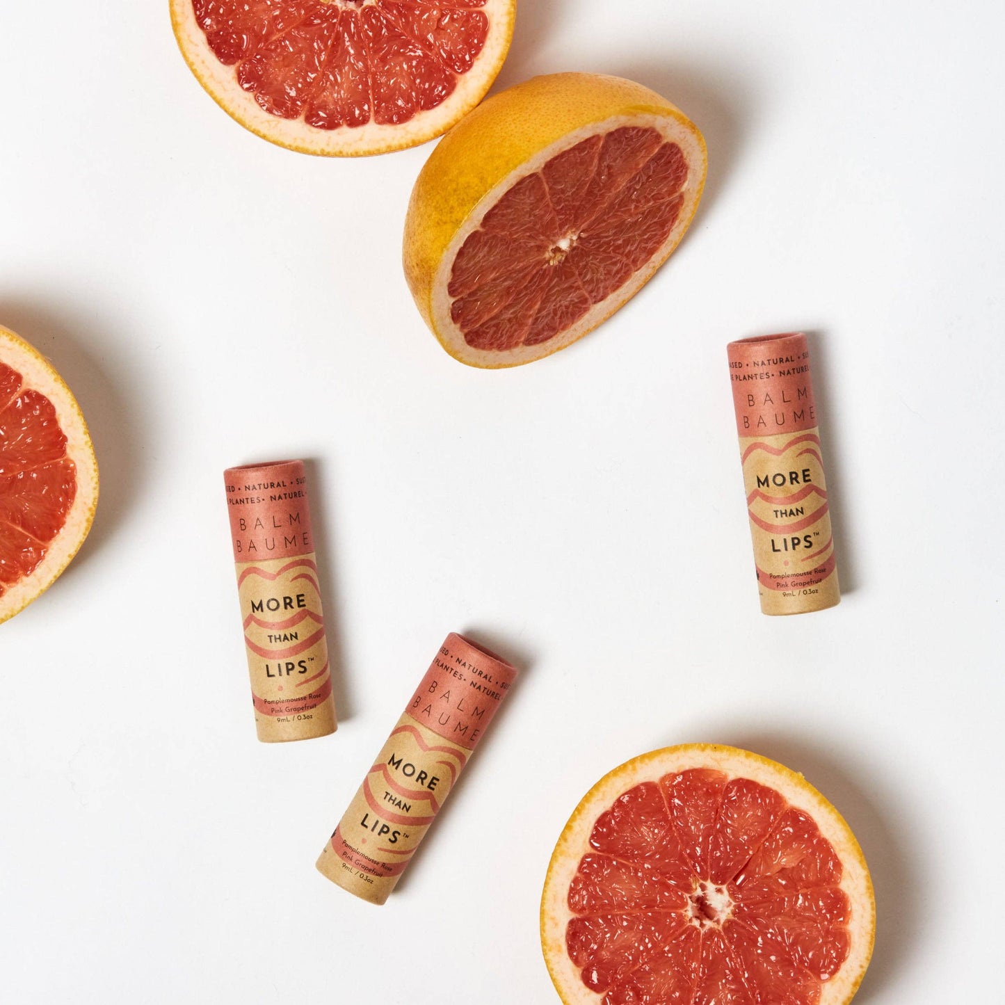 Vegan Lip Balm - Pink Grapefruit