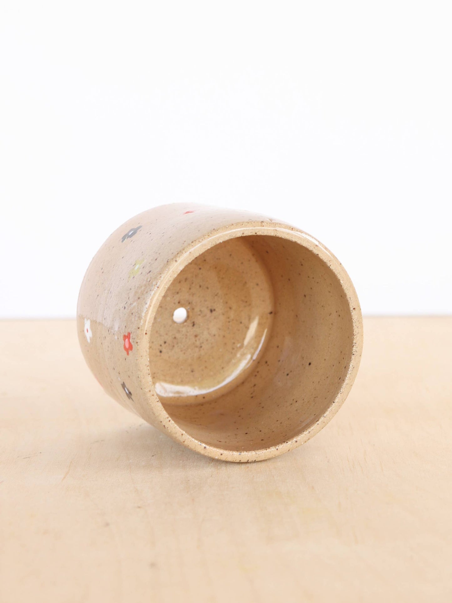 Small Ceramic Planter - Ditsy Floral