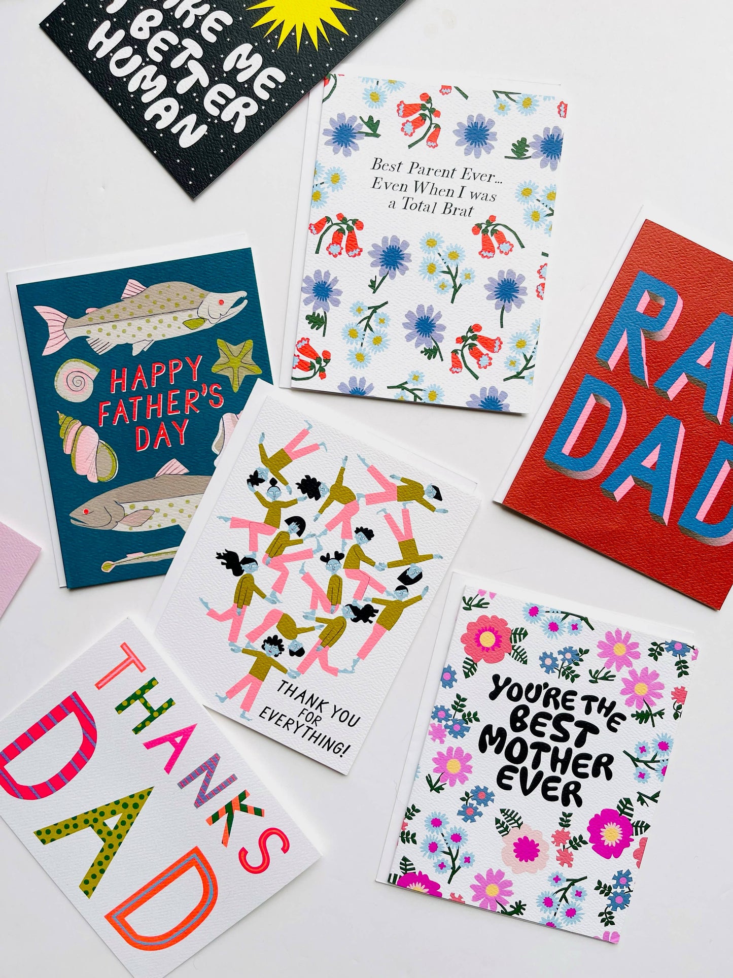 Happy Father's Day Fish Note Card