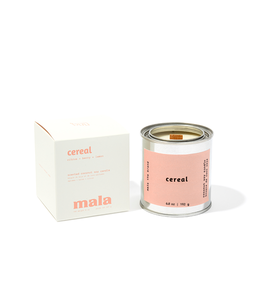 Cereal | Coconut-Soy Wax Candle : Cotton Wick