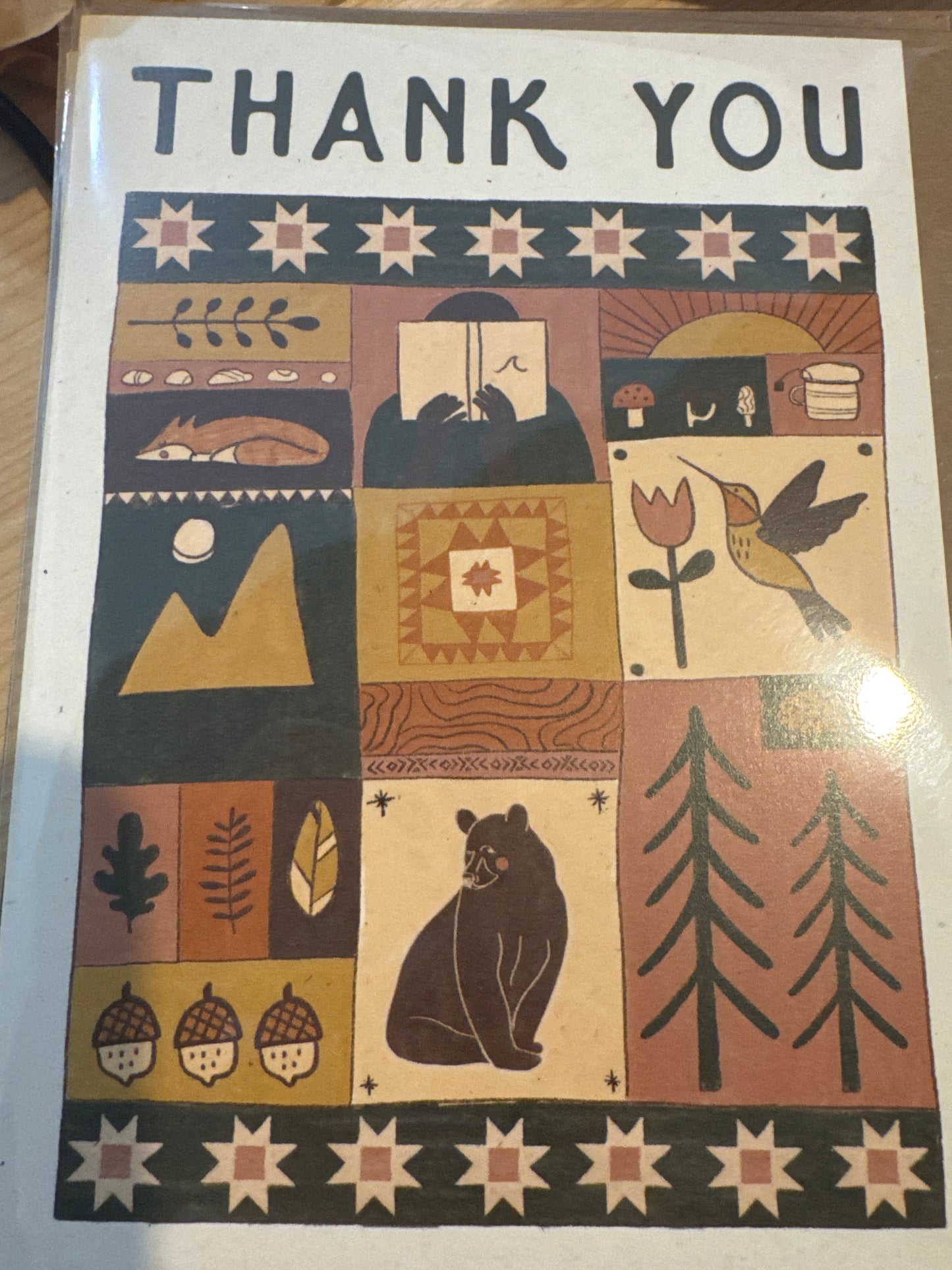Seas and Trees Card