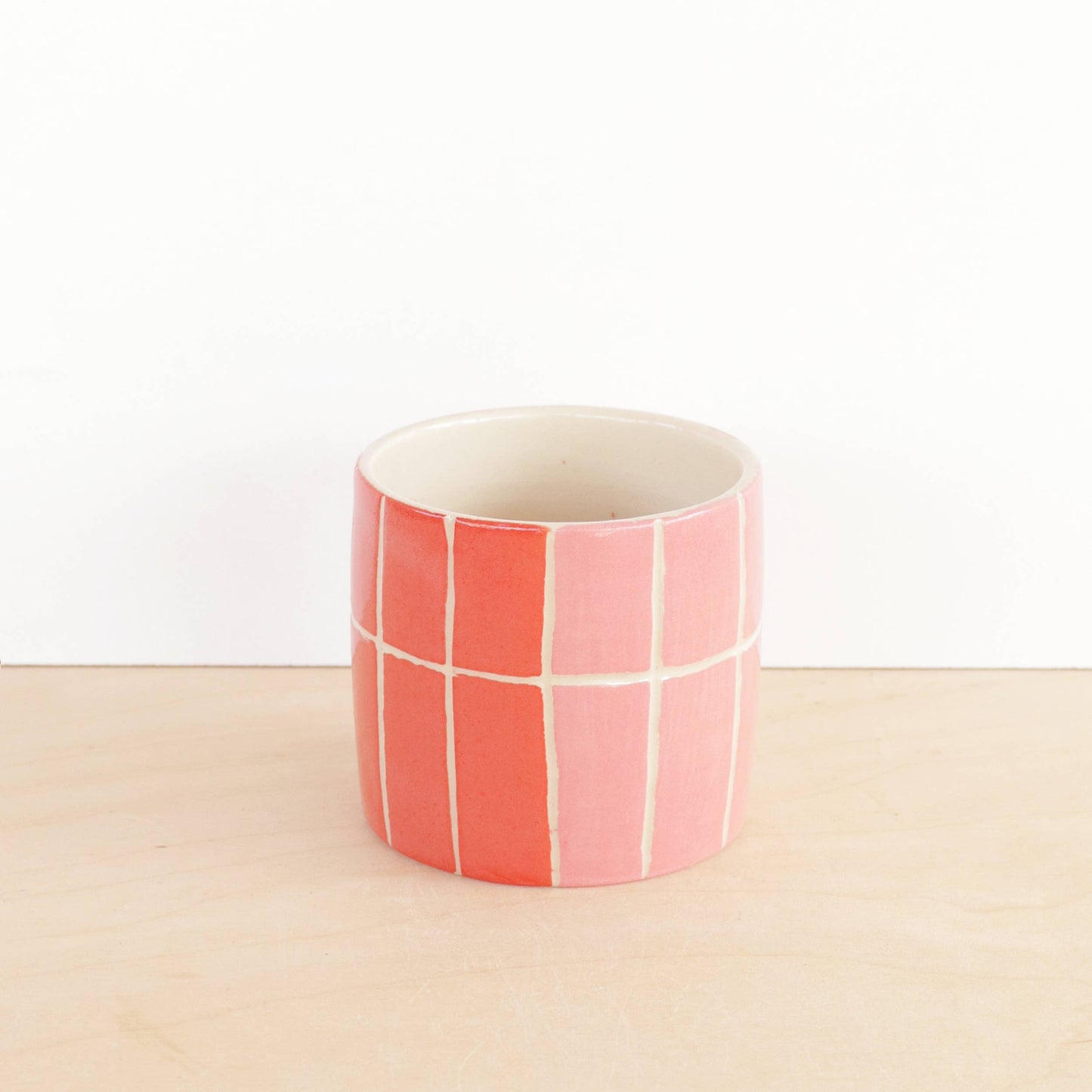 Small Ceramic Planter - Tile