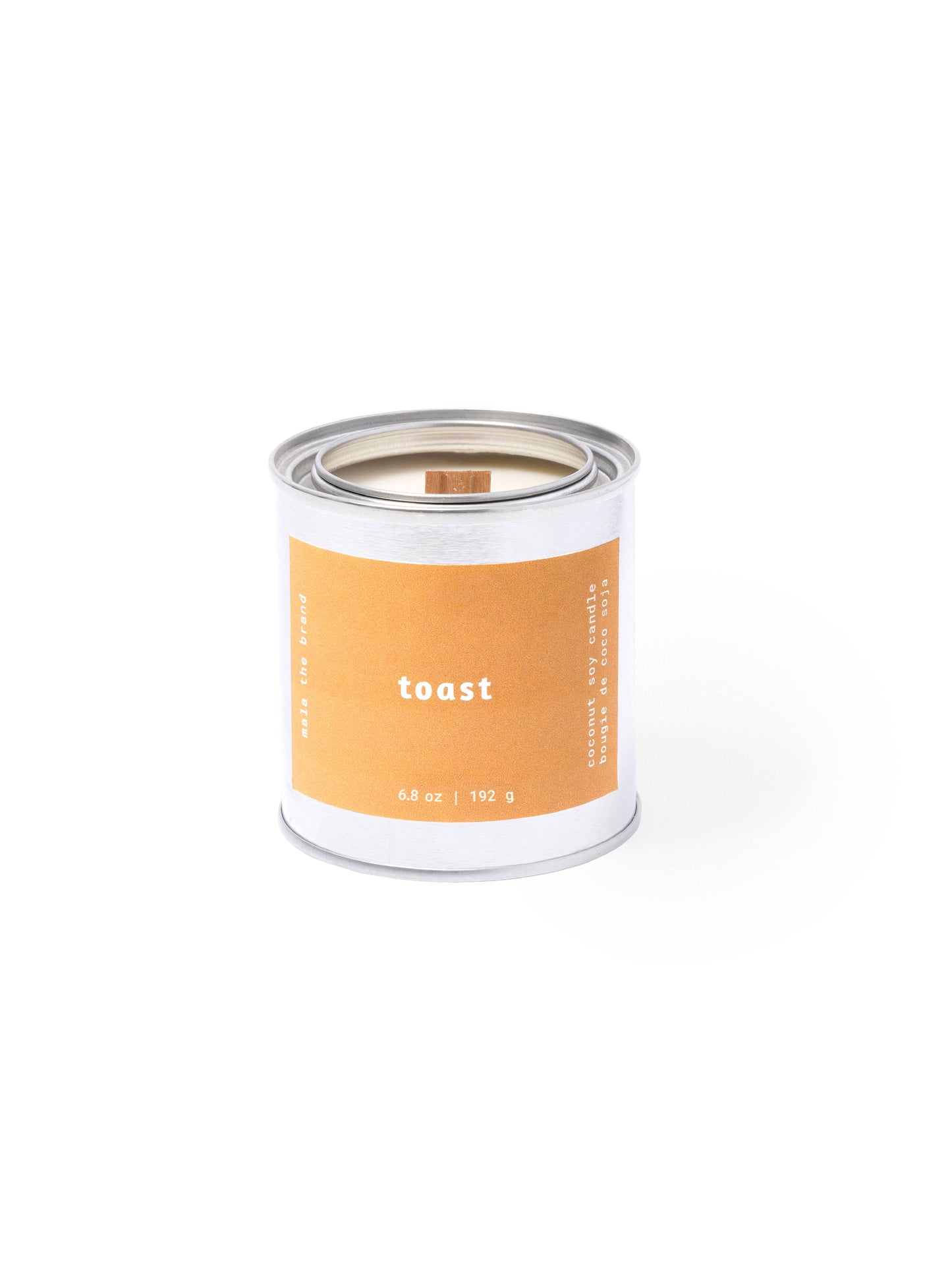 Toast | Coconut-Soy Wax Candle : Classic Wood Wick