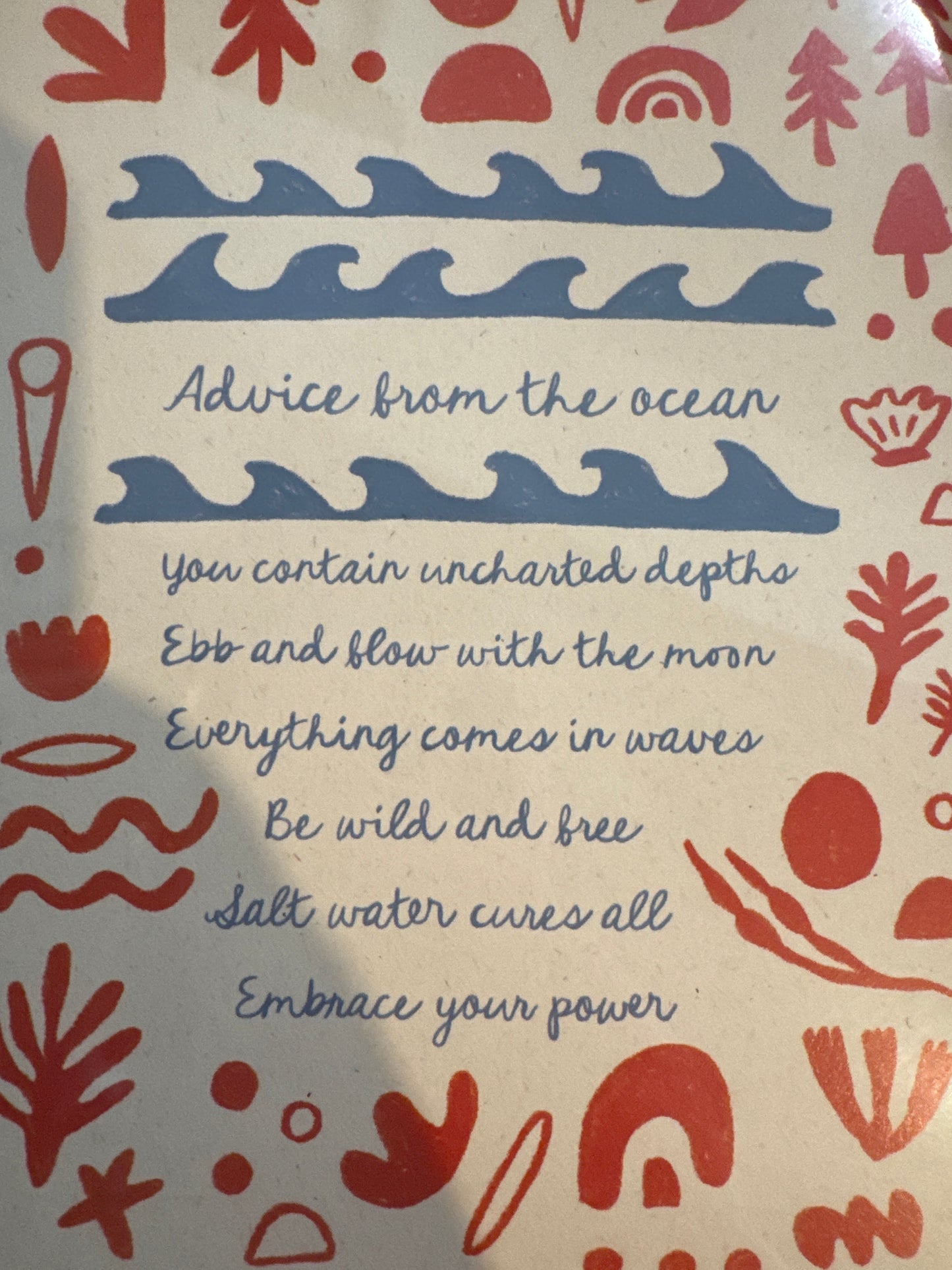 Seas and Trees Card