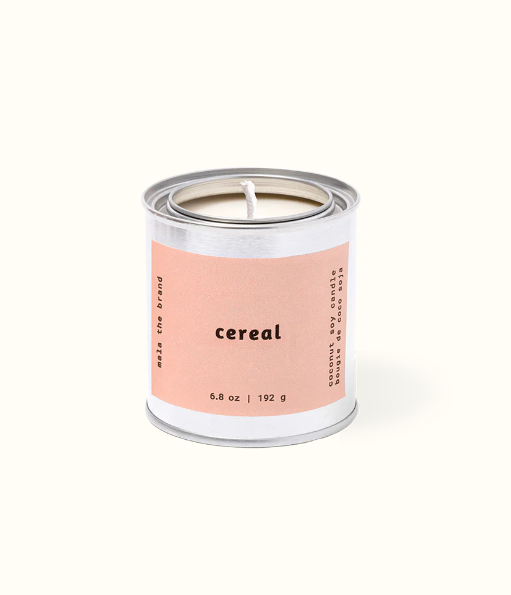 Cereal | Coconut-Soy Wax Candle : Mini Wood Wick
