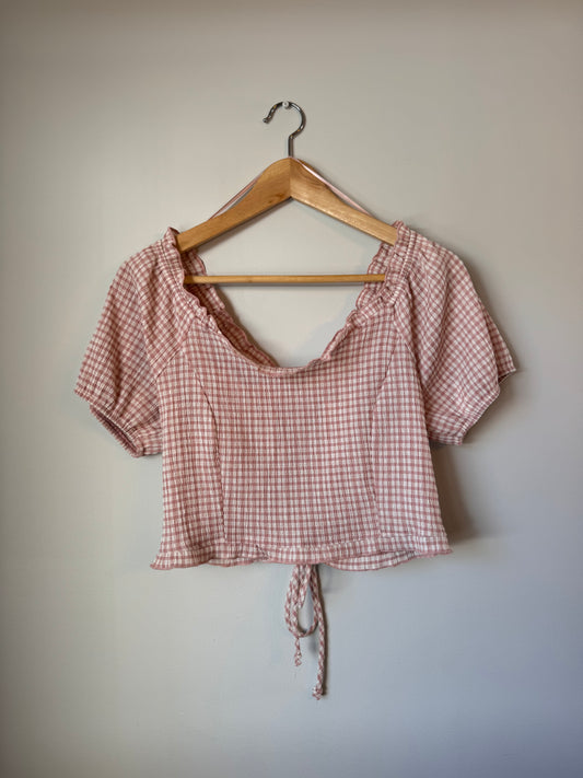 Urban Romantics Gingham Top