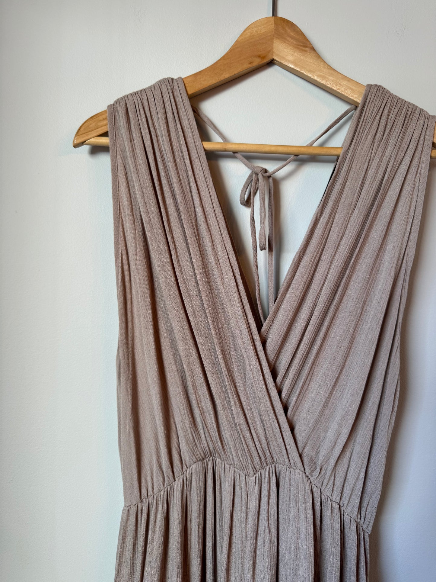 Final Touch Beige Jumpsuit