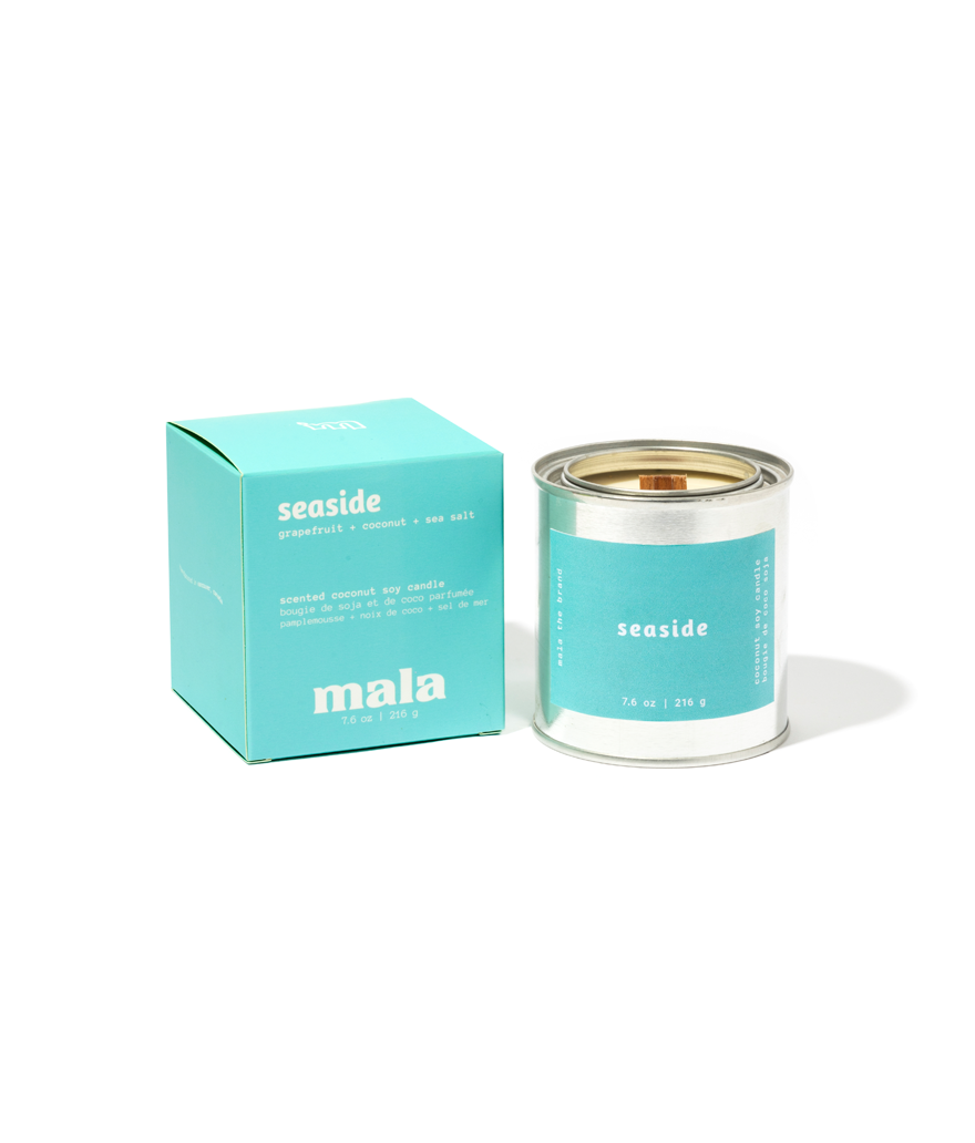 Seaside | Coconut-Soy Wax Candle : Cotton Wick