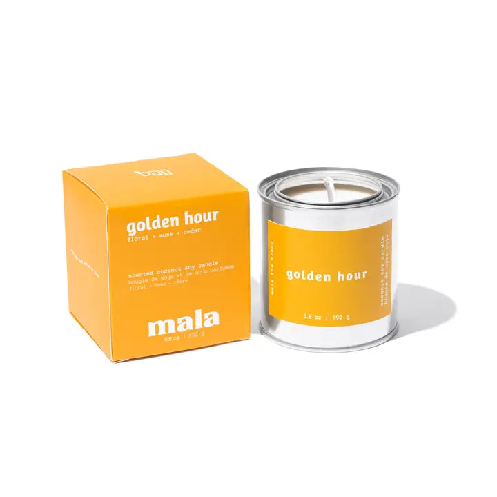 Golden Hour | Coconut-Soy Wax Candle : Cotton Wick